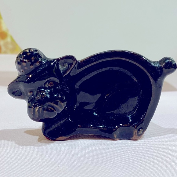 Vintage Ceramic Poodle dish